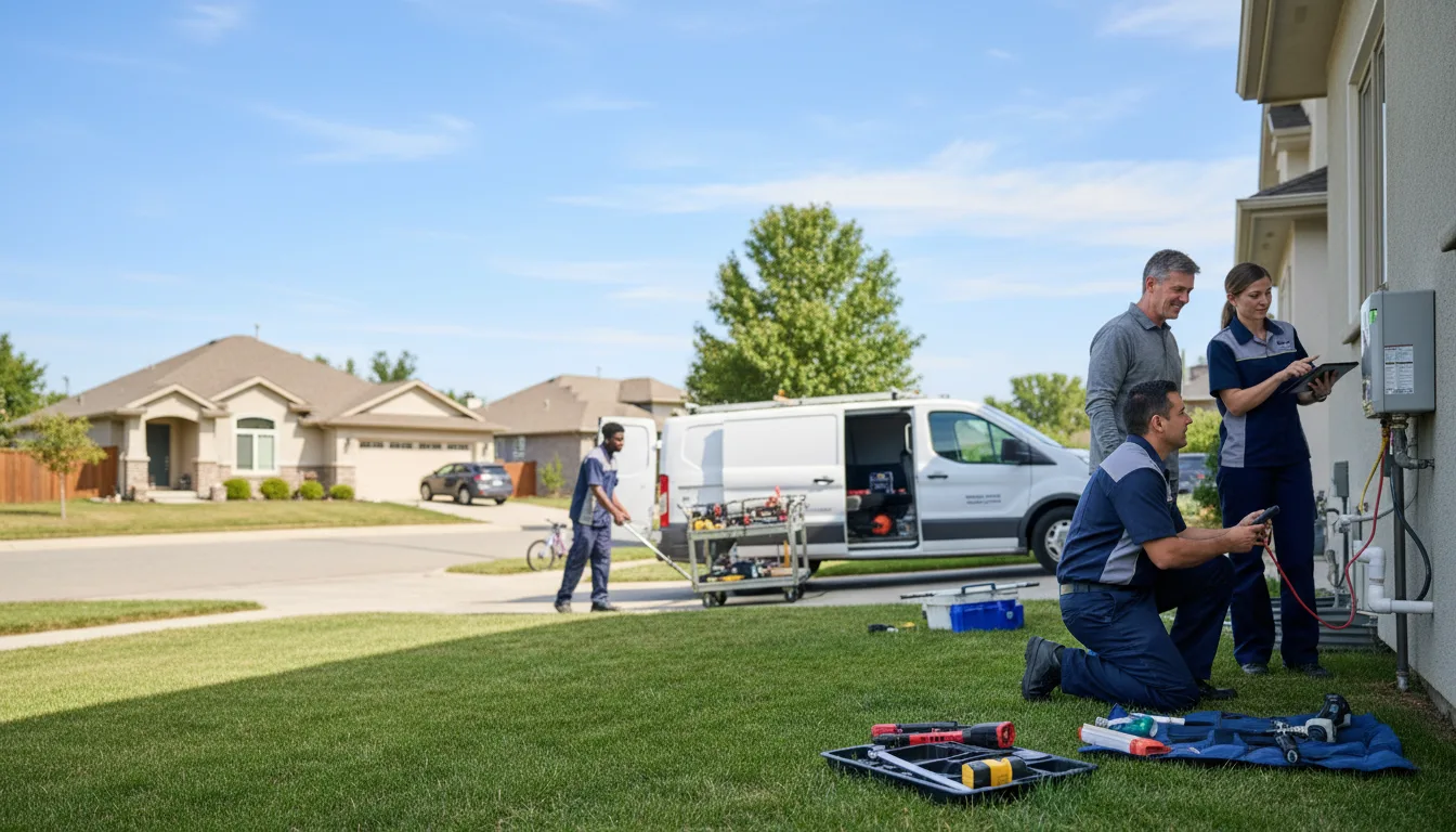 Tankless water heater service in Washburn, ND